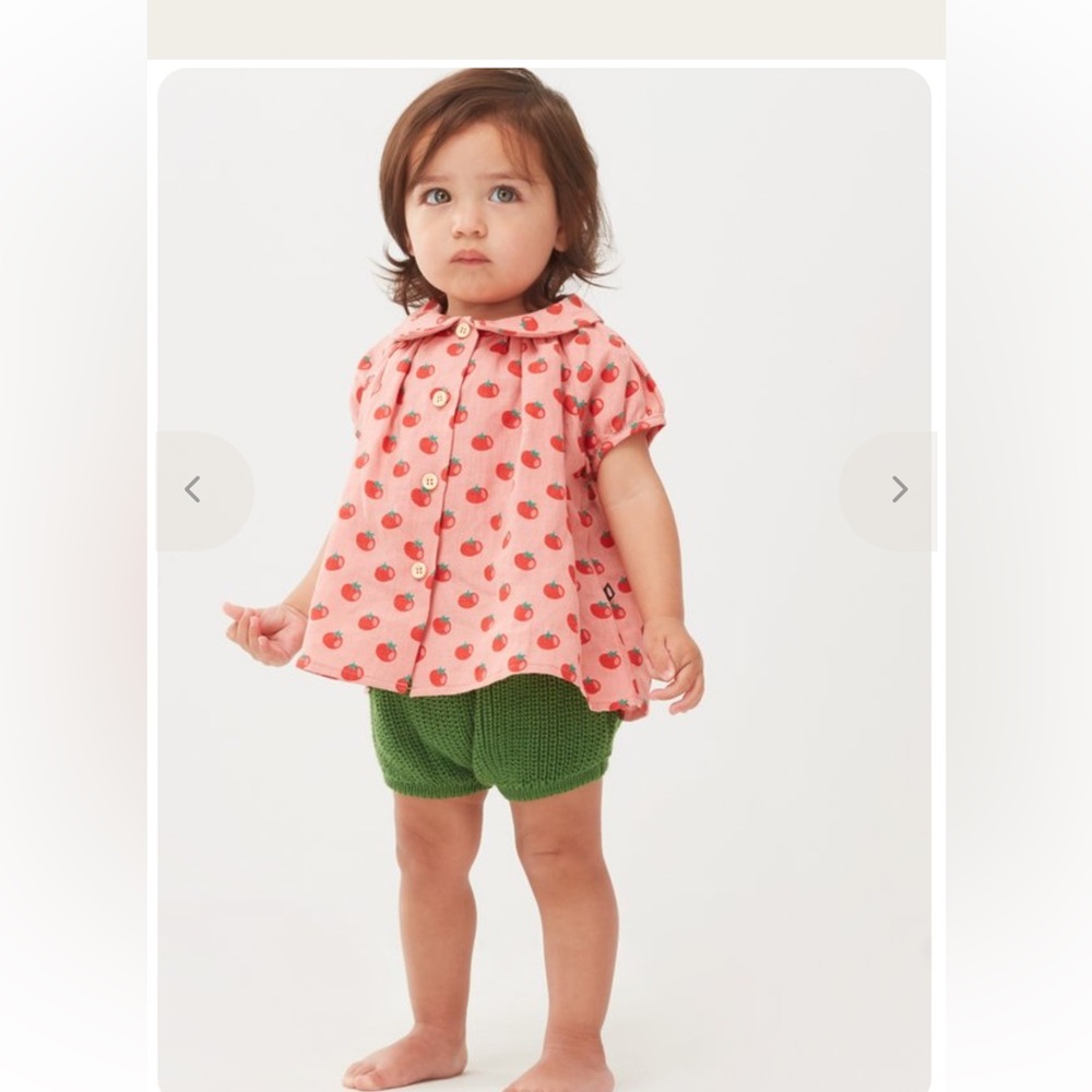 Oeuf Cotton Knit Shorts - Picture 3 of 6